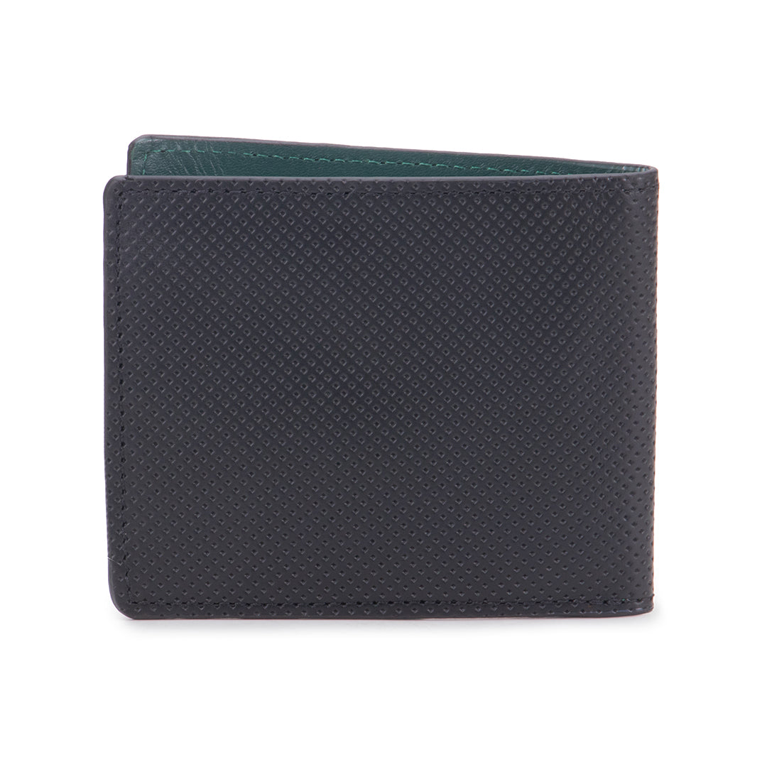 Poseidon Perforated Black With Forest Green