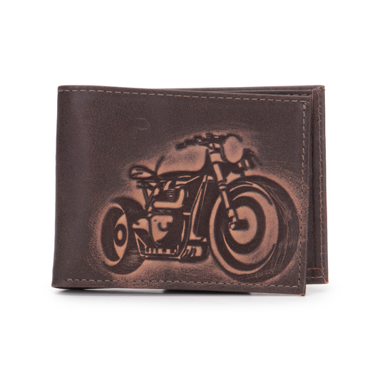 Ares Orange Motorcycle Wallet