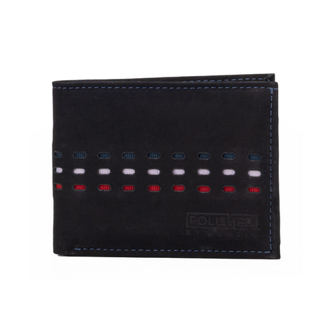 Demeter Black/Blue Wallet